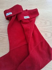 Hunter Wellyboot Red Liner 6-8