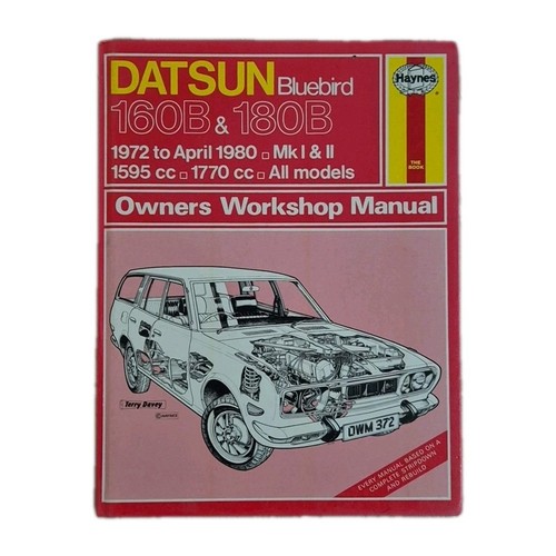 Datsun bluebird 160b - 180b, mk