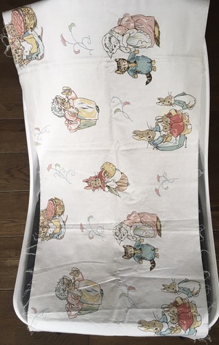 Vintage beatrix potter fabric - beatrix,