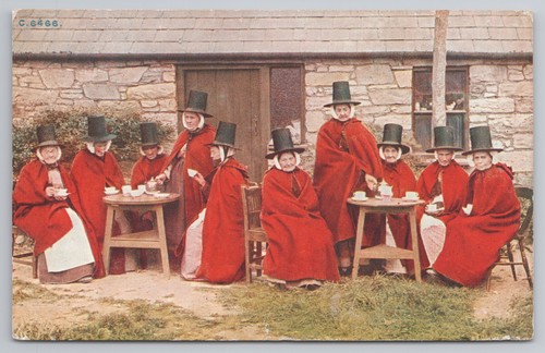 Traditional welsh costumes - welsh,