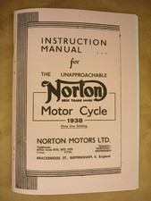 Norton all models instruction - models,