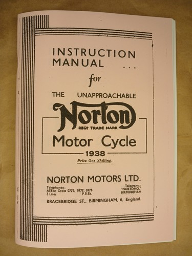 Norton all models instruction - norton,