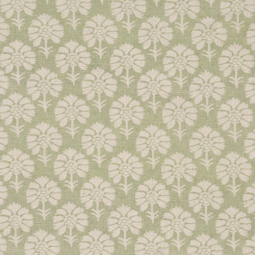 Sage green cotswold floral - sage,