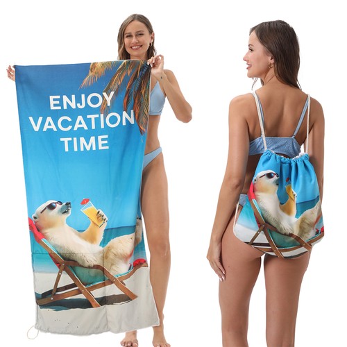 Animal print 1 beach - print, 2-in-1