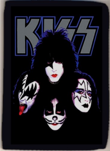 Kiss rock roll - roll, men's