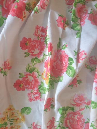 Vintage rose print floral - vintage,