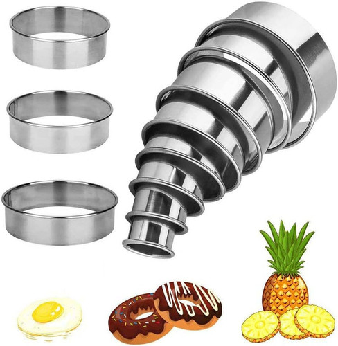 Pcs pastry cutters - cutters, round