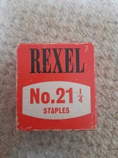 Vintage Rexel Staples No. 21