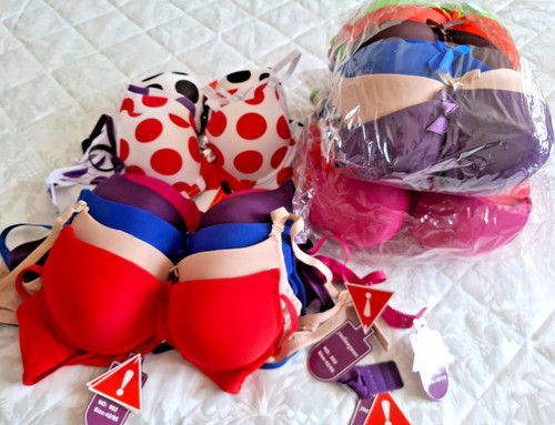 Ladies padded bras - , joblot