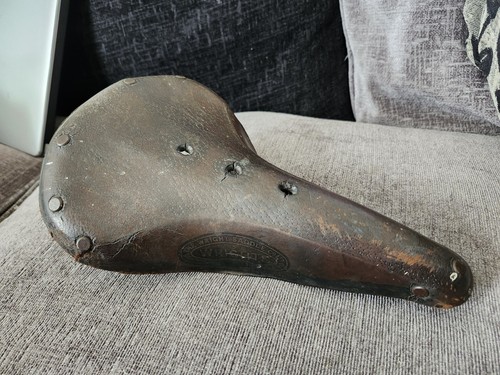 Vintage wrights brown leather - vintage,