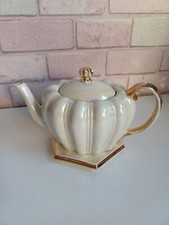 Wood vintage teapot and - vintage,