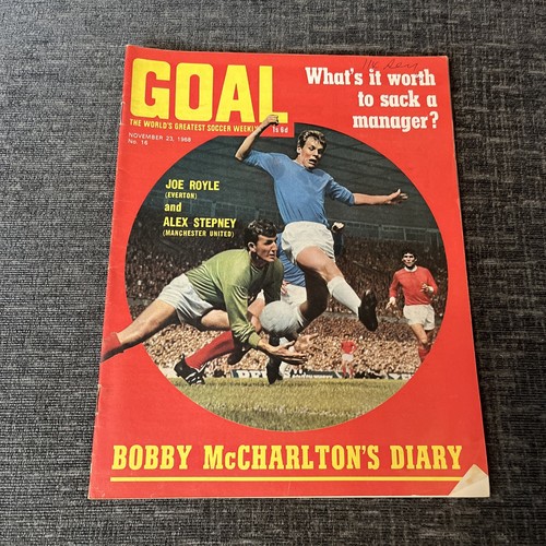 Goal magazine nov 1968 - goal,