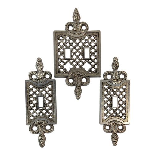 Vintage light switch plates - light,