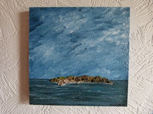 Acrylic painting panel - acrylic,