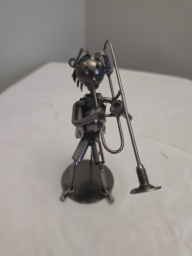 Nut and bolt handmade trombone - and,
