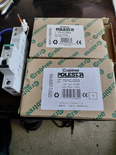 Crabtree polestar 6a and - 6a,
