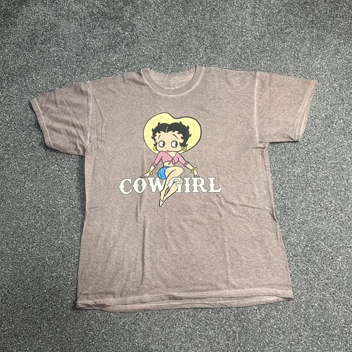 Betty boop cowgirl graphic - graphic, tee