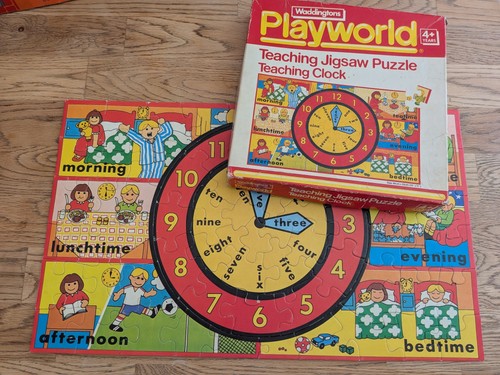 Waddingtons playworld clock - playworld,