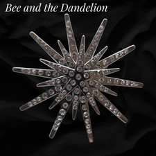 Large Star Sparkling Silver