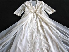 Vtg shadowline long lacy - shadowline,