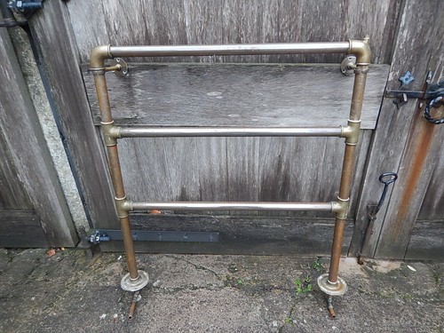 Vintage solid brass copper - solid,