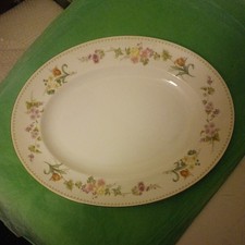 Wedgwood Mirabelle Oval Platter - 14 inches x 11 inches. 