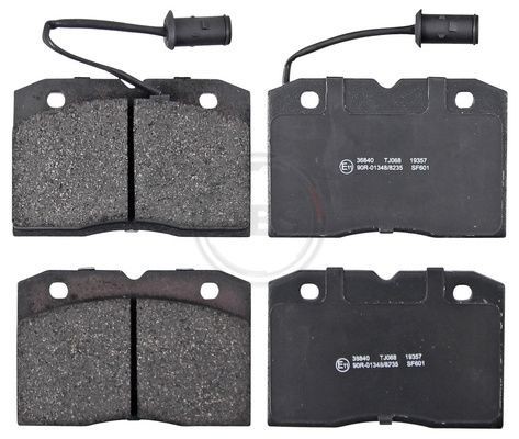 Abs 36840 front brake pad - abs,