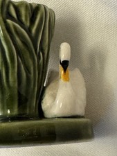 Vintage Sylvac Swan In Green
