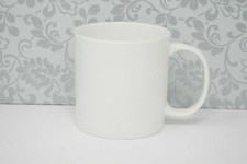 White pint bone china mugs - x,