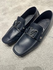 Genuine LV Louis Vuitton Men's Loafers In Black UK Size 6