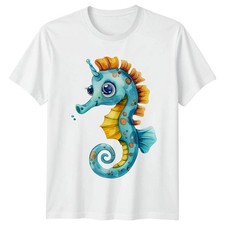 Cute Sea Horse T-Shirt Ocean
