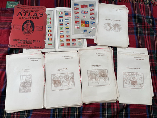 Harmsworth universal atlas - universal,