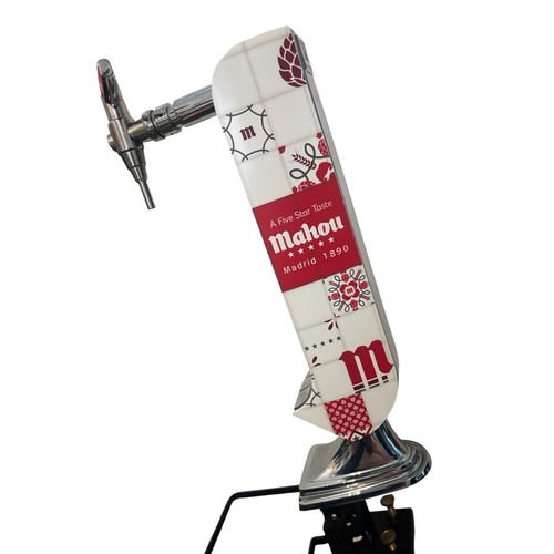 Mahou beer pump font - beer,