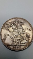 1898 Queen Victoria Old Veiled