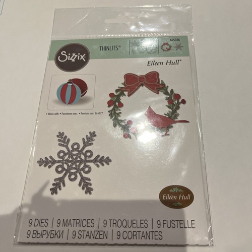 Sizzix thinlits wreath - sizzix, &