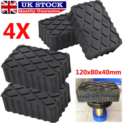 Jacking beam rubber support - jacking,