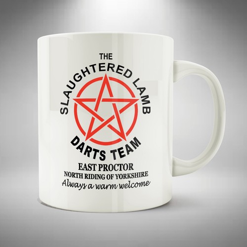 Slaughtered lamb darts team - lamb,