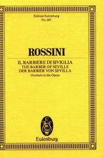 The Barber of Seville Overture. Miniature Score