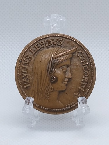 Bronze latin numismatic medal - numismatic,