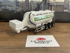 Corgi Modern Truck Heavy Haulage Liam Kelly Powder Tanker Trailer 1/50