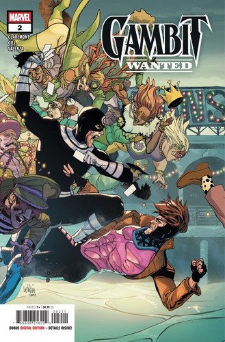 Gambit wanted vf nm - gambit:, #2