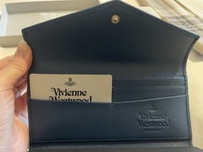 Vivienne Westwood Blue Safiano