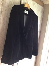Next Black Velvet Blazer