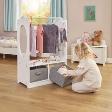 Kids Dress Up Rail with Mirror
