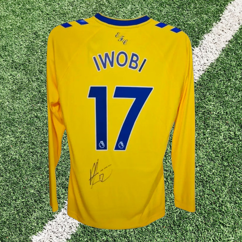 Alex iwobi signed 2022 - iwobi,