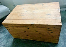 Large  Solid Pine Wood Storage