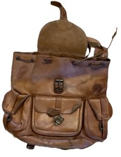 leather rucksack backpack