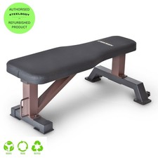 Heavy Duty Weight Bench Flat Home Gym Chest Press Workout STEELBODY 10101