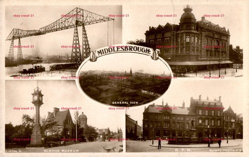 Middlesbrough postcard - middlesbrough,