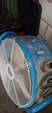 TWO 24inch 3 speed 240volt  clarke air mover  fans.